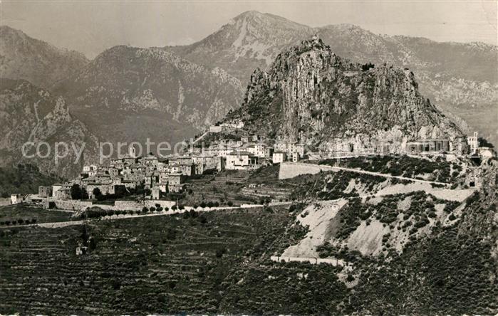Sainte-Agnes Nice Panorama Alpes