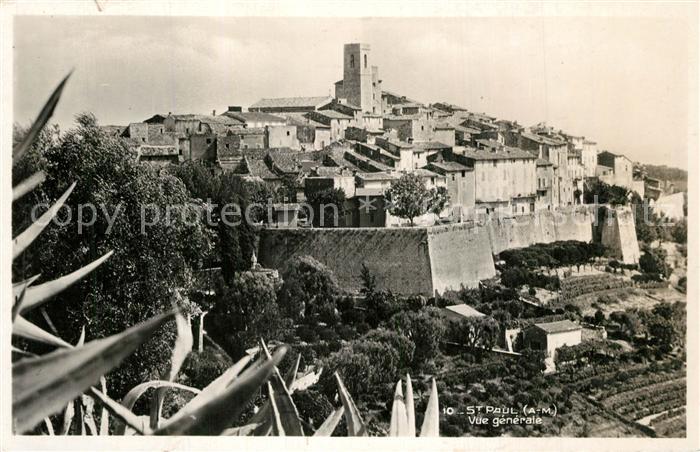 Saint-Paul-de-Vence Vue Generale