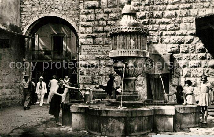 Vence-la-Jolie La Fontaine du Peyra