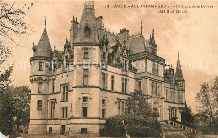 Farges-Allichamps Chateau de la Brosse