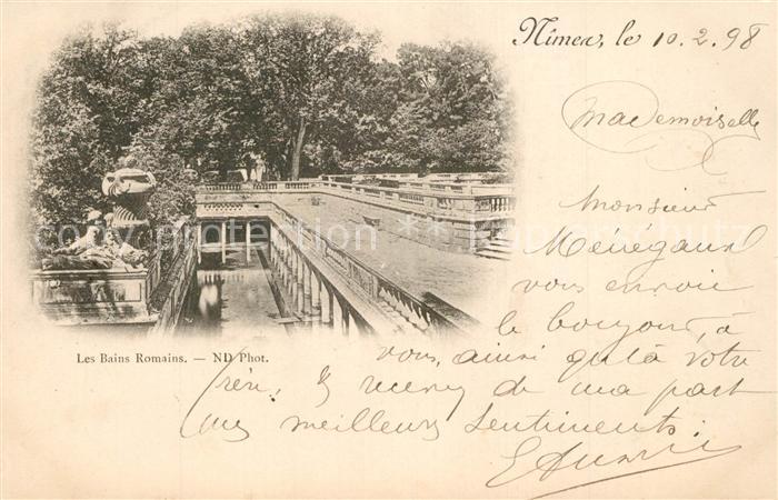 Nimes Les Bains Romains