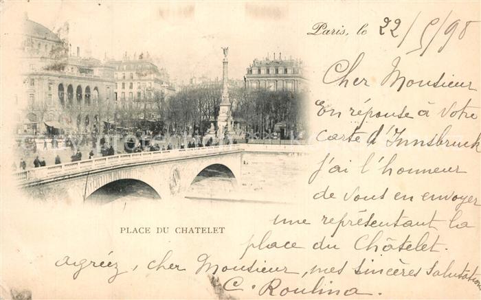 Paris Place du Chatelet