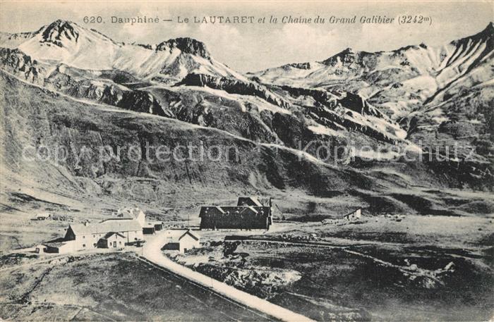 Le Lautaret Panorama Chaîne du Grand Galibier Alpes
