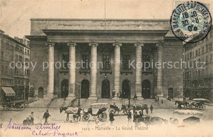 Marseille Bouches-du-Rhone Le Grand Theatre