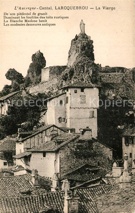 Cantal Auvergne Laroquebrou La Vierge