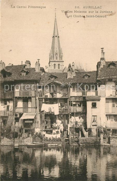 Aurillac Vieilles Maisons sur la Jordane et Cloches Saint Geraud