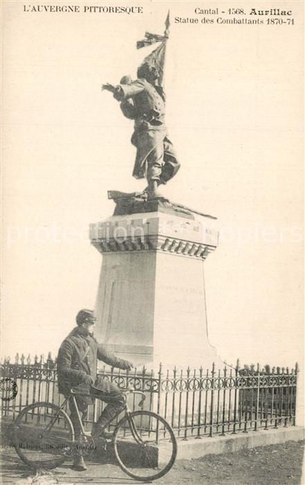 Aurillac Statue des Combattants 1870 bis 71