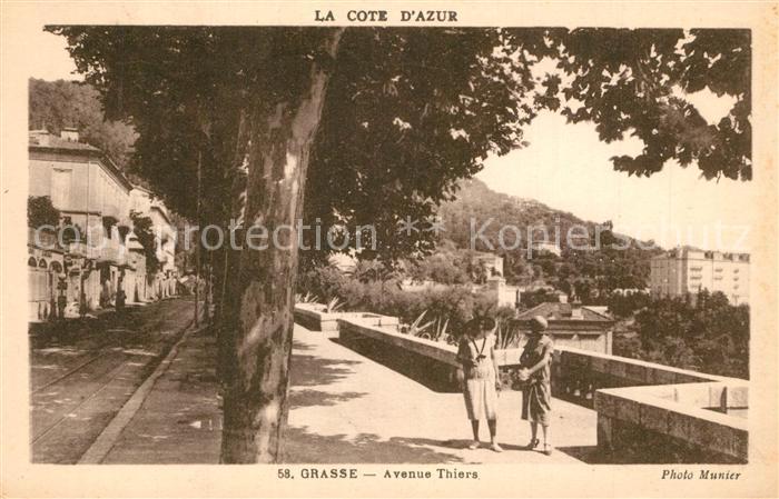 Grasse Alpes Maritimes Avenue Thiers