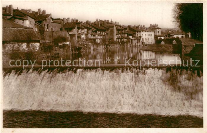 Aurillac Cascade du Gravier et Vieilles Maisons sur la Jordane