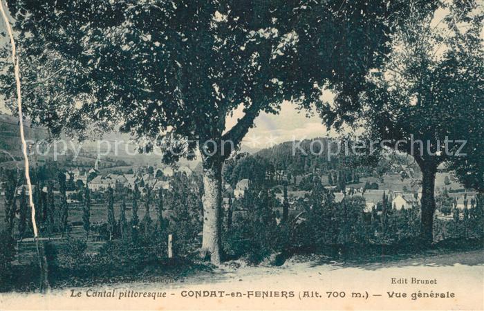 Condat en Feniers Vue generale