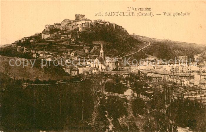 Saint-Flour Cantal Vue generale