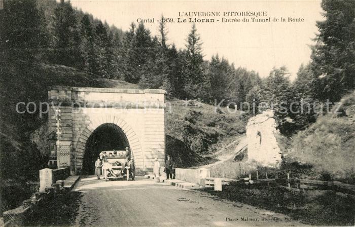 Le Lioran Entree du Tunnel de la Route