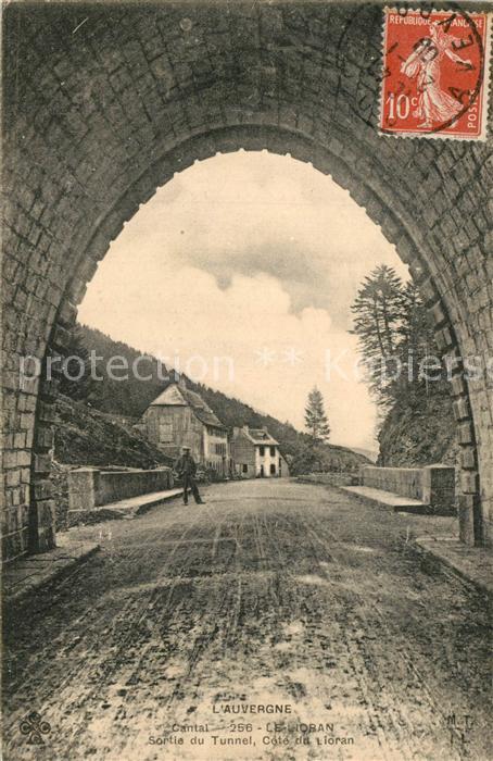 Le Lioran Sortie du Tunnel Cote du Lioran