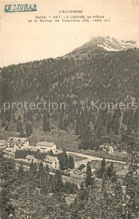 Le Lioran Les Hotels et le Rocher de Vassiviers