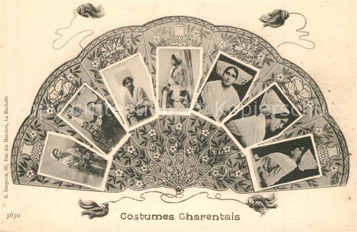 Charente Département Costumes Charentais