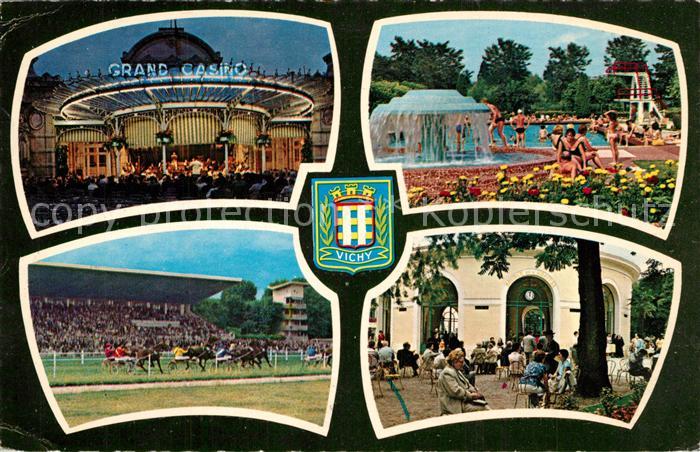 Allier Grand Casino Hippodrome La Piscine du Sporting Club La Source de l Hopita