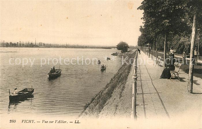 Vichy Allier Vue sur l'Allier