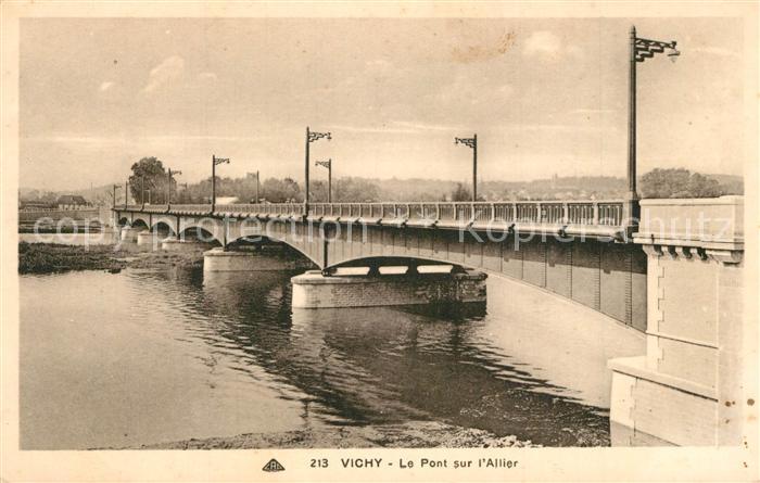 Vichy Allier Le Pont sur l'Allier