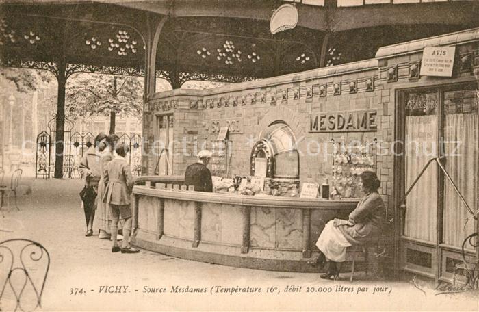 Vichy Allier Source Mesdames