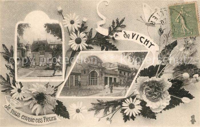 Vichy Allier Vue partielle Je vous envoie ces Fleurs