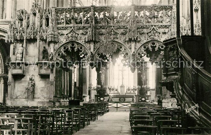 Troyes Aube Eglise Sainte Madeleine Jube Gothique