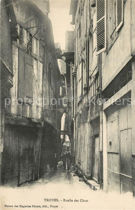 Troyes Aube Ruelle des Chats