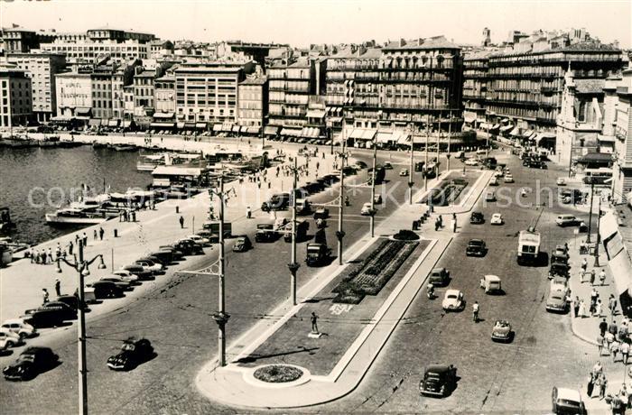 Marseille Bouches-du-Rhone Le Quai des Belges et ses Jardins