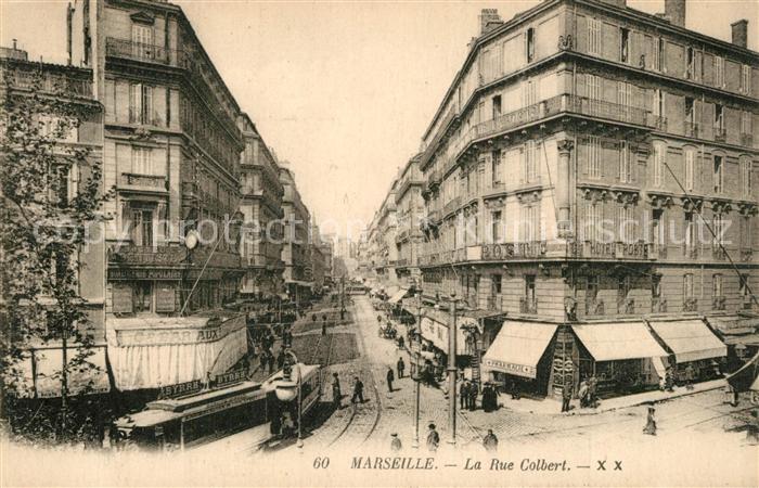 Marseille Bouches-du-Rhone La Rue Colbert