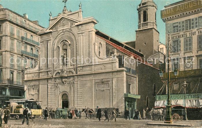 Marseille Bouches-du-Rhone Eglise des Augustins