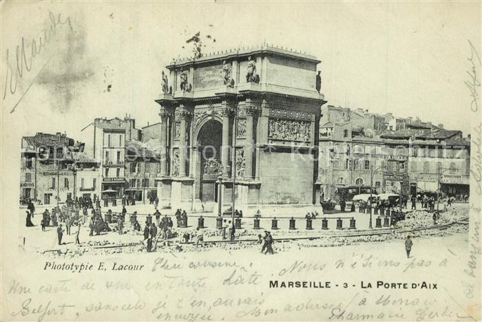 Marseille Bouches-du-Rhone La Porte d Aix