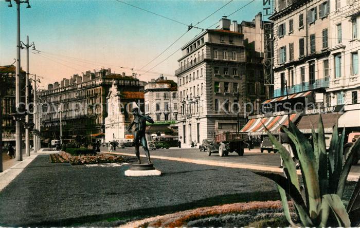 Marseille Bouches-du-Rhone Jardins sur le Quai des Belges