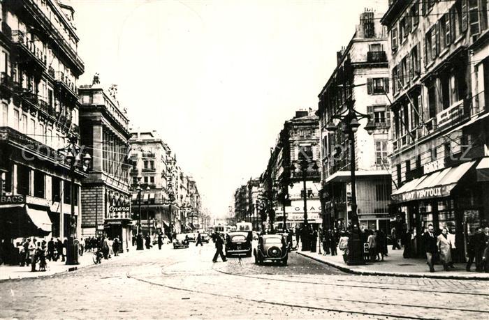 Marseille Bouches-du-Rhone La Canebiere
