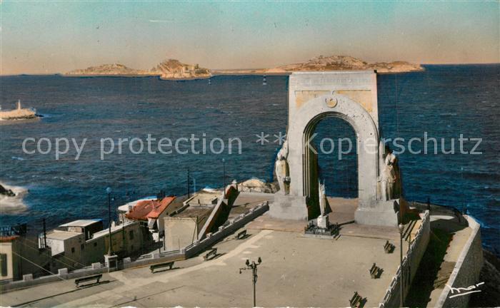 Marseille Bouches-du-Rhone Monument aux Poilus d_Orient