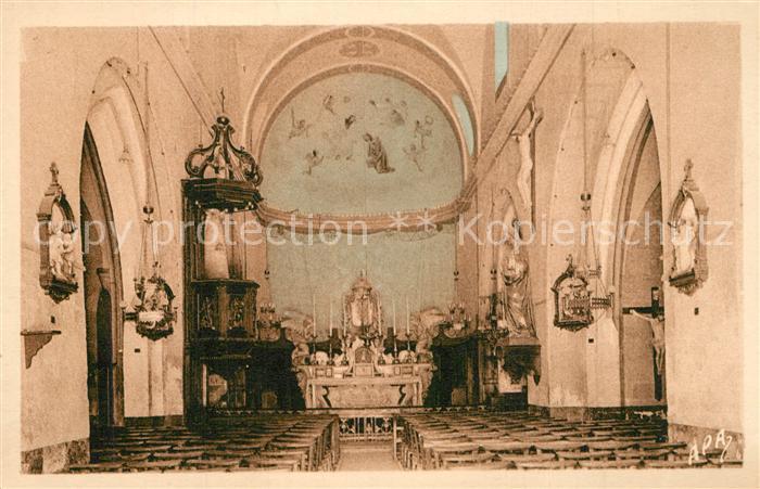 Maillane Interieur de l'Eglise