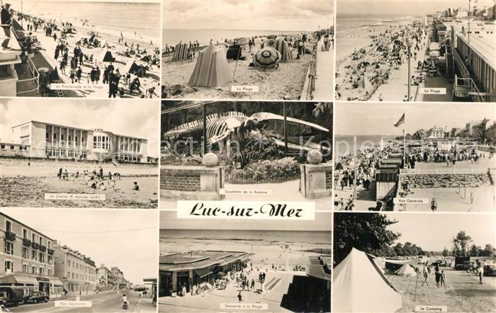 Luc-sur-Mer La Promenade et la Plage Le Casino Sque