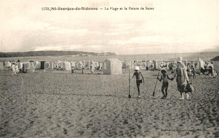 Saint-Georges-de-Didonne La plage et la Pointe de Suzac