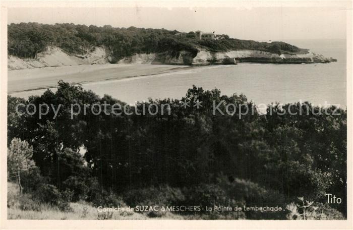 Meschers-sur-Gironde Panorama Corniche de Suzac Plage