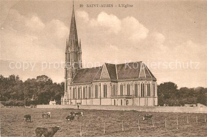 Saint-Aubin-sur-Mer Calvados Eglise