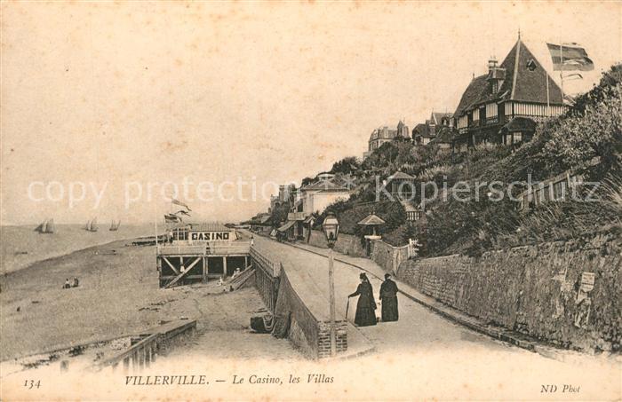 Villerville sur Mer Le Casino et les Villas