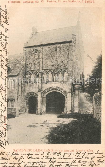 Saint-Vigor-le-Grand Le Prieuré XIIIe siècle