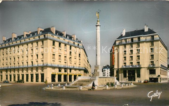 Caen Monument aux Morts Hotel Malherbe