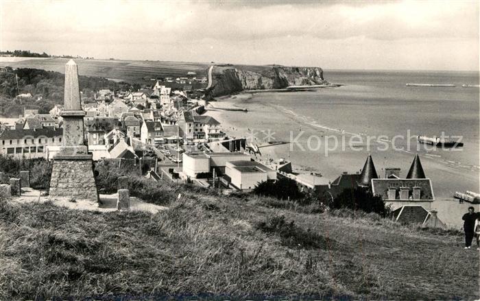 Arromanches-les-Bains Panorama la plage Port Winston et le Mu