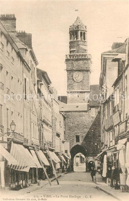 Vire Calvados La Porte Horloge