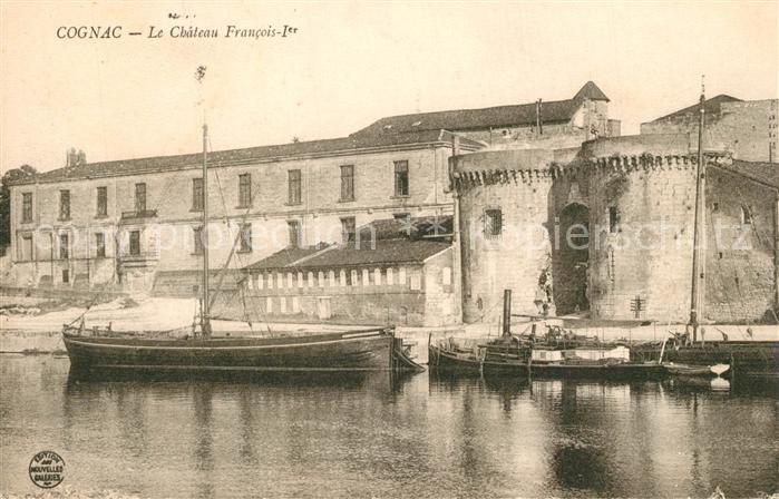 Cognac Charente Chateau Francois Ier Bateaux la Charente