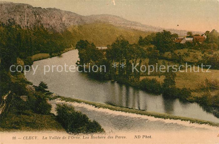 Clecy Vallee de l'Orne Rochers des Parcs