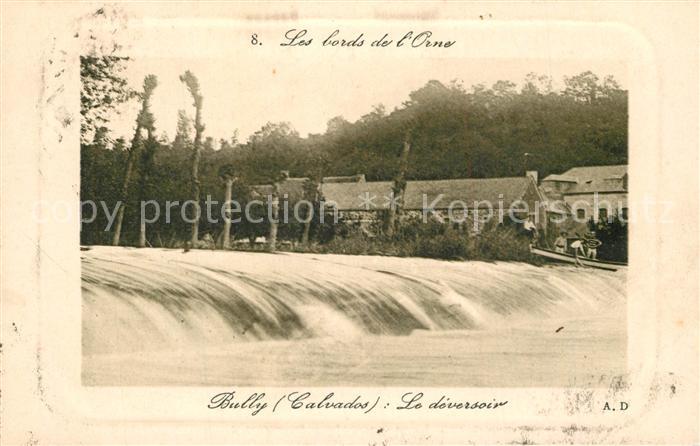 Bully Feuguerolles Les bords de l'Orne le diversoirt