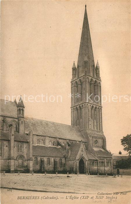 Bernieres-sur-Mer Eglise XIIe et XIIIe siècle