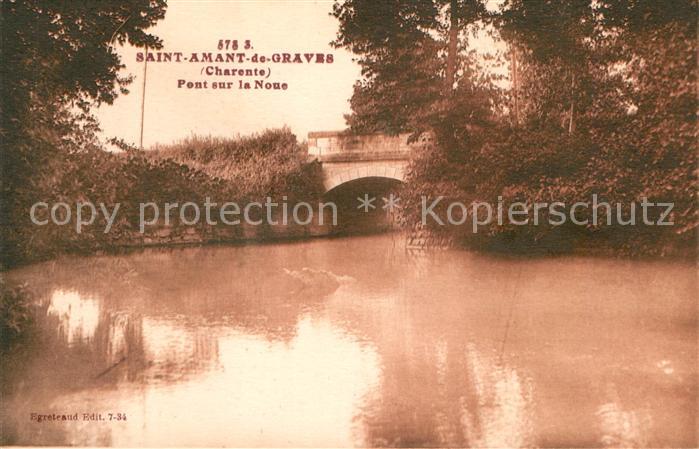 Saint Amant de Graves Pont sur la Noue