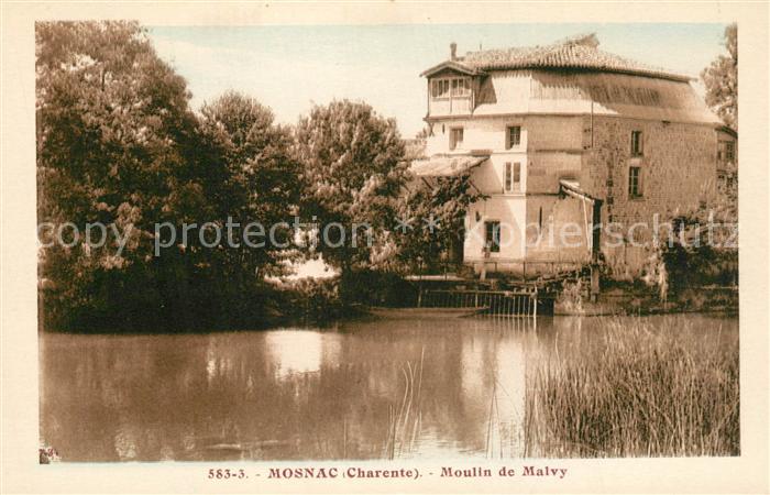 Mosnac Cognac Moulin de Malvy