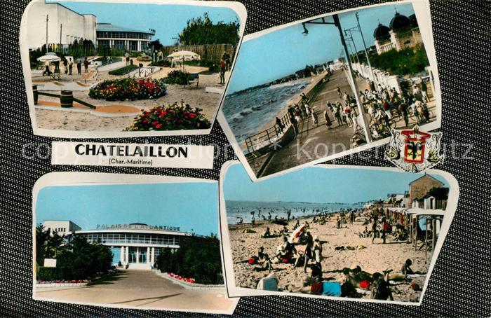 Chatelaillon-Plage Vues d ensemble Minigolf Palais de l'Atlantique la Digue et l